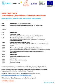 Duunipolku seminaariohjelma 2019-11-11