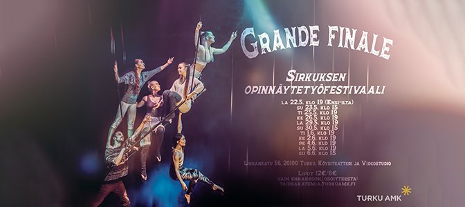 Grande Finale - sirkuksen opinnäytetyöfestivaali 2021