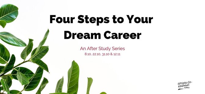 Four Steps to Your Dream Career, Step 1: Achieving your goals
