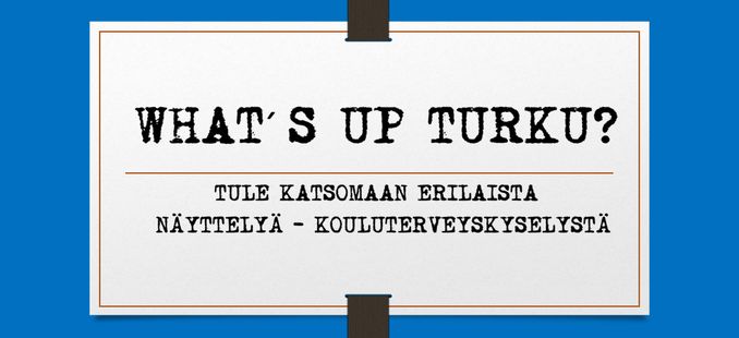 What's up Turku logo