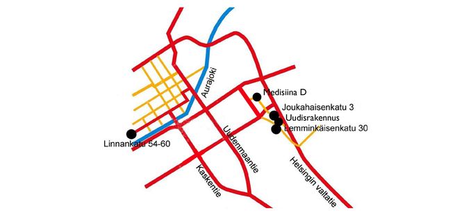 Uudisrakennus tulee sijoittumaan Joukahaisenkatu 3:n ja Lemminkäisenkatu 30:n väliin.