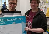 Turun AMK:n tiimi voittoon Turku Future Hackathonissa