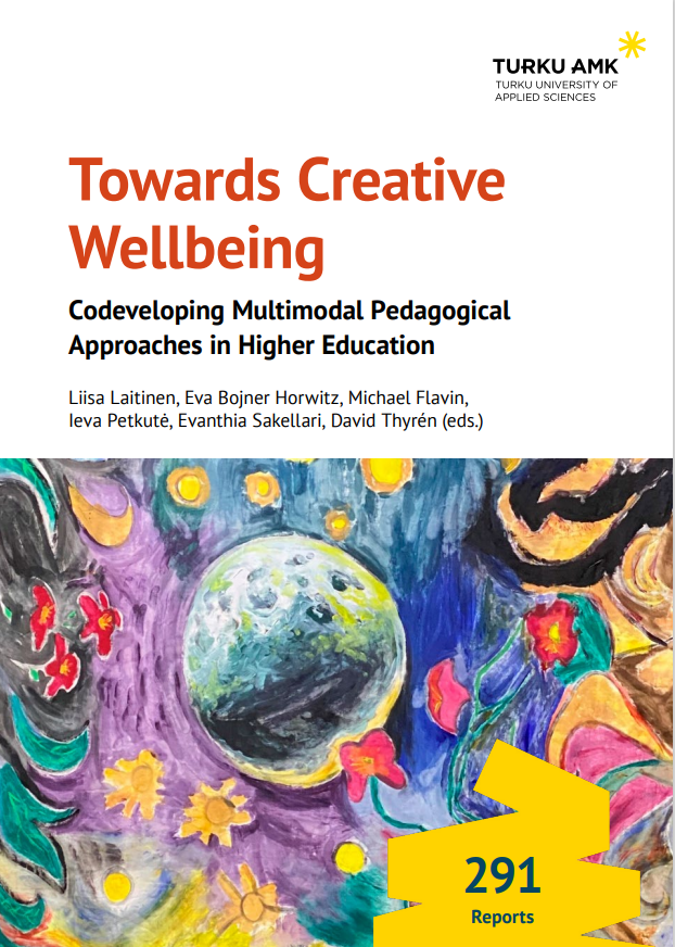 julkaisun kansi: Towards creative wellbeing