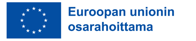 Logo: EU osarahoittama