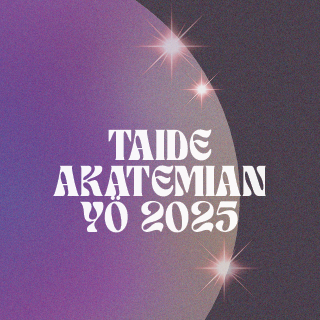 tapahtumalogo taideakatemian yö