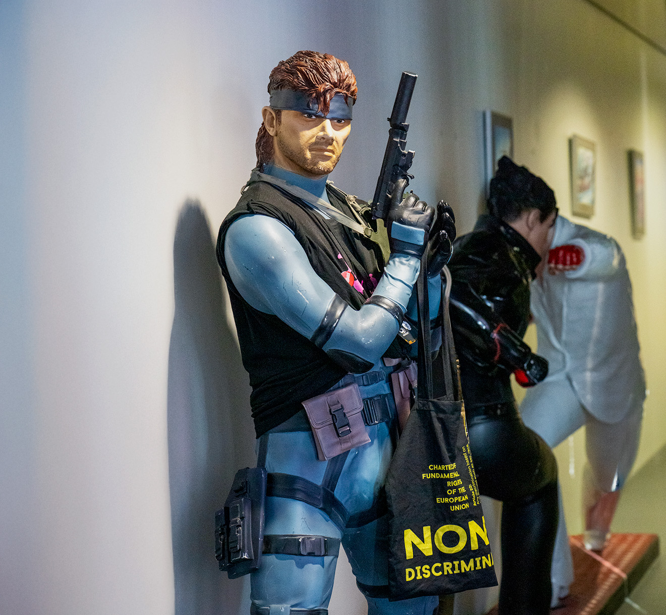 Snake statue in Ict campus