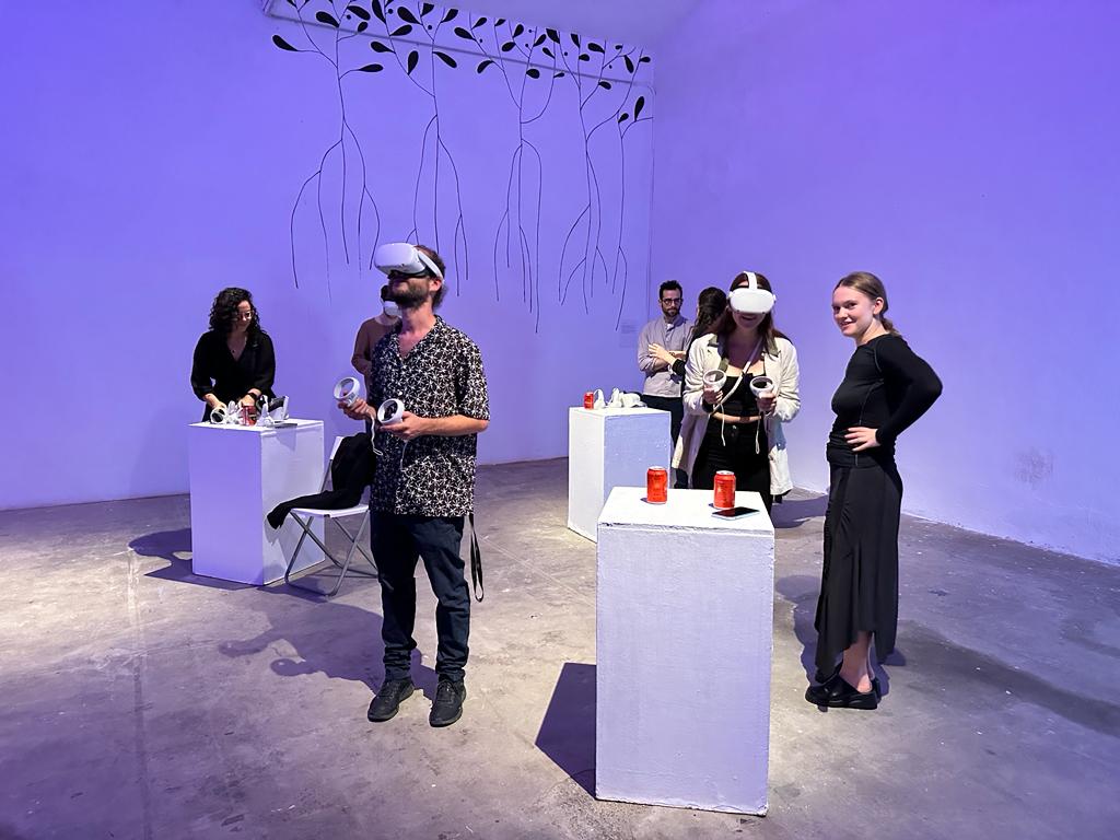 Henkilöitä esiintymistilassa; Theatre Movement Barcelona 2023