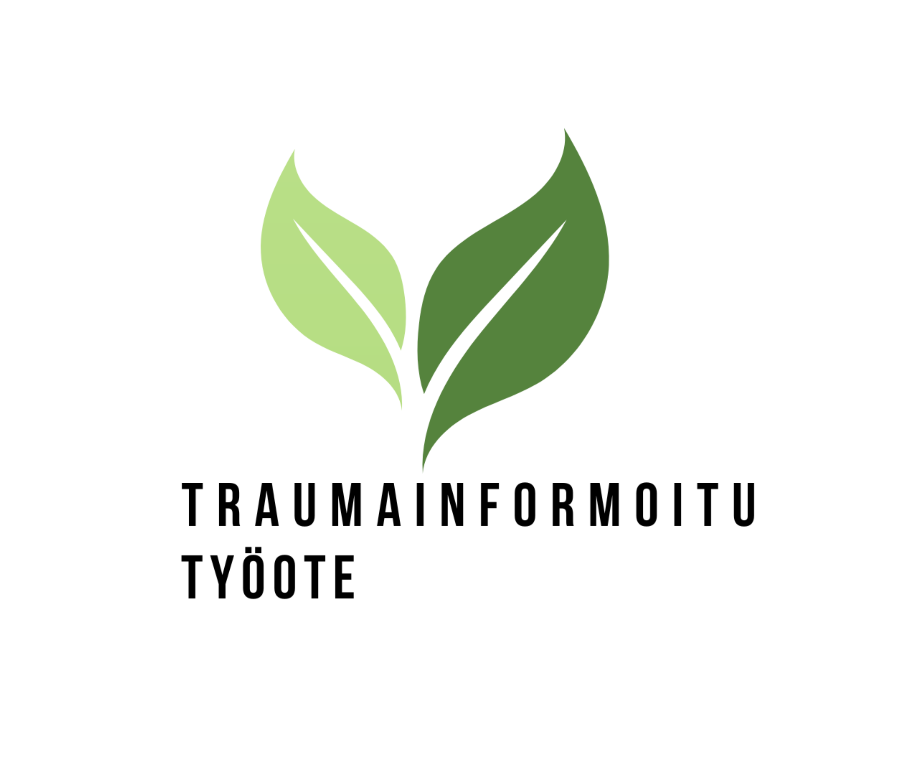 Traumainformoitu työote -logo