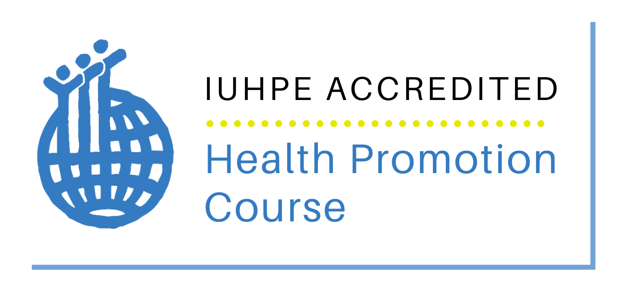 IUHPE accreditation badge